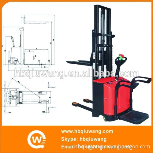 Forklift electric pallet stacker